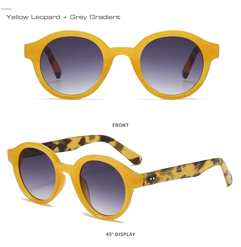 Lunettes de Soleil Rondes jaunes | Retry - 2