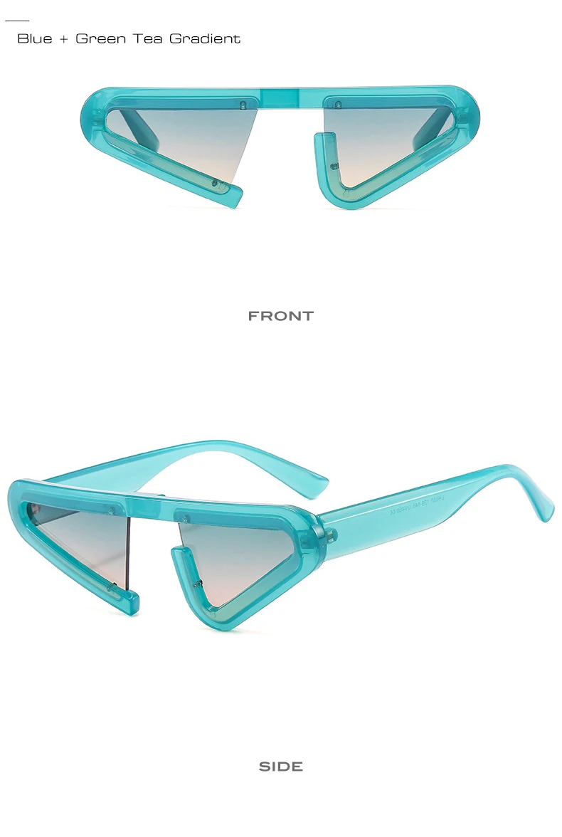 Lunettes de Soleil Oeil de Chat bleues | Verano - 2