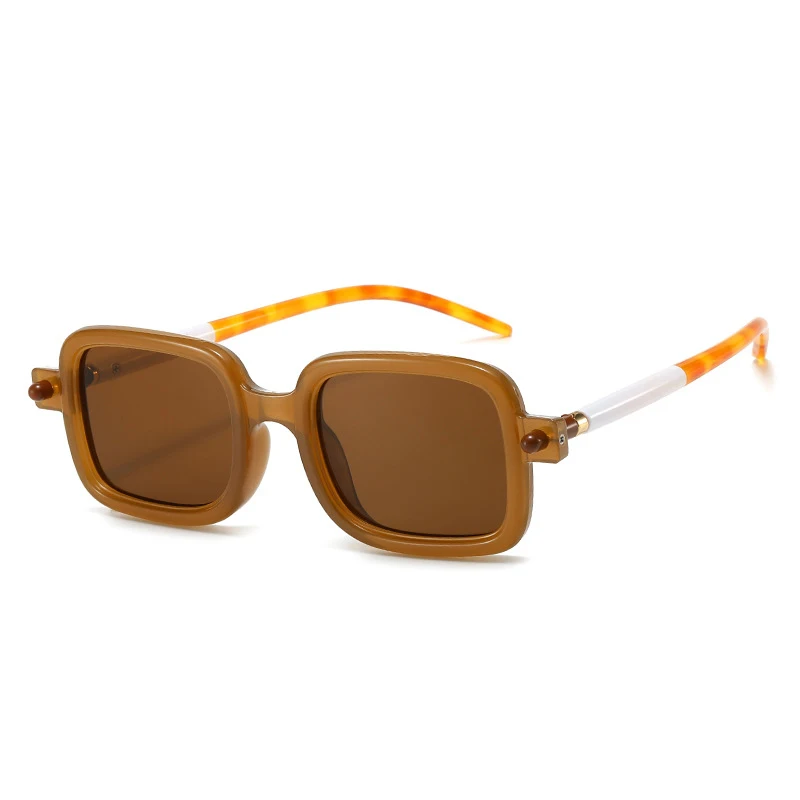 Lunettes de Soleil Carrées marrons | Sampa