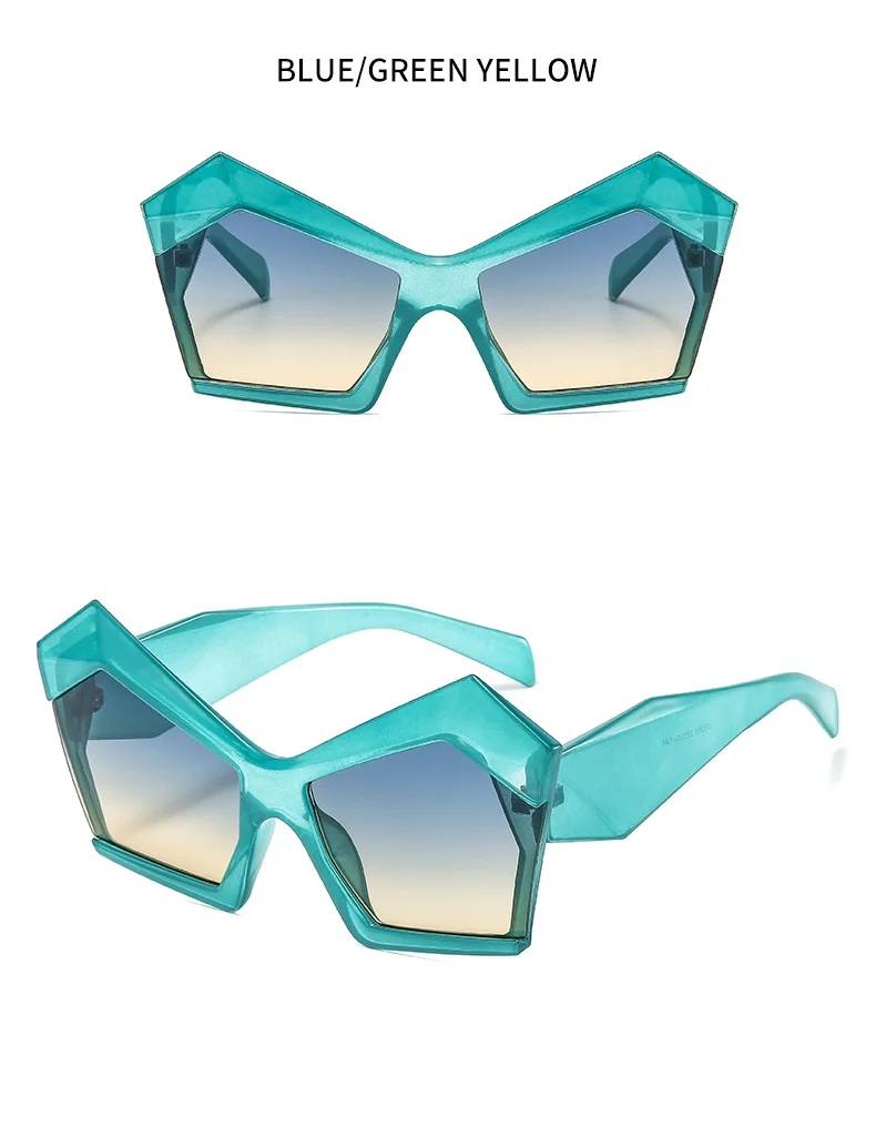 Lunettes de soleil oeil de chat oversize | Chicago - 17