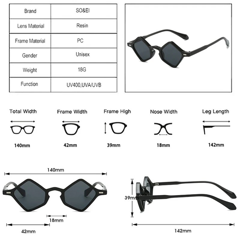 Lunettes de Soleil Polygonales | Kley - 1