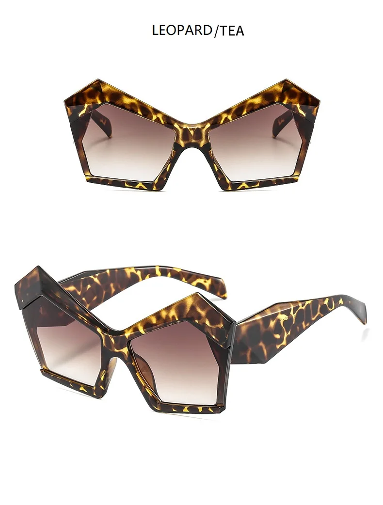 Lunettes de soleil oeil de chat oversize | Chicago - 16