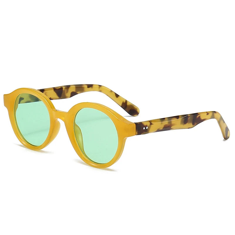 Lunettes de Soleil Rondes jaunes | Retry