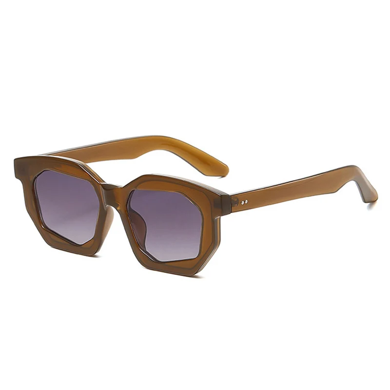 Lunettes de Soleil Vintage Polygonales | Puliaco