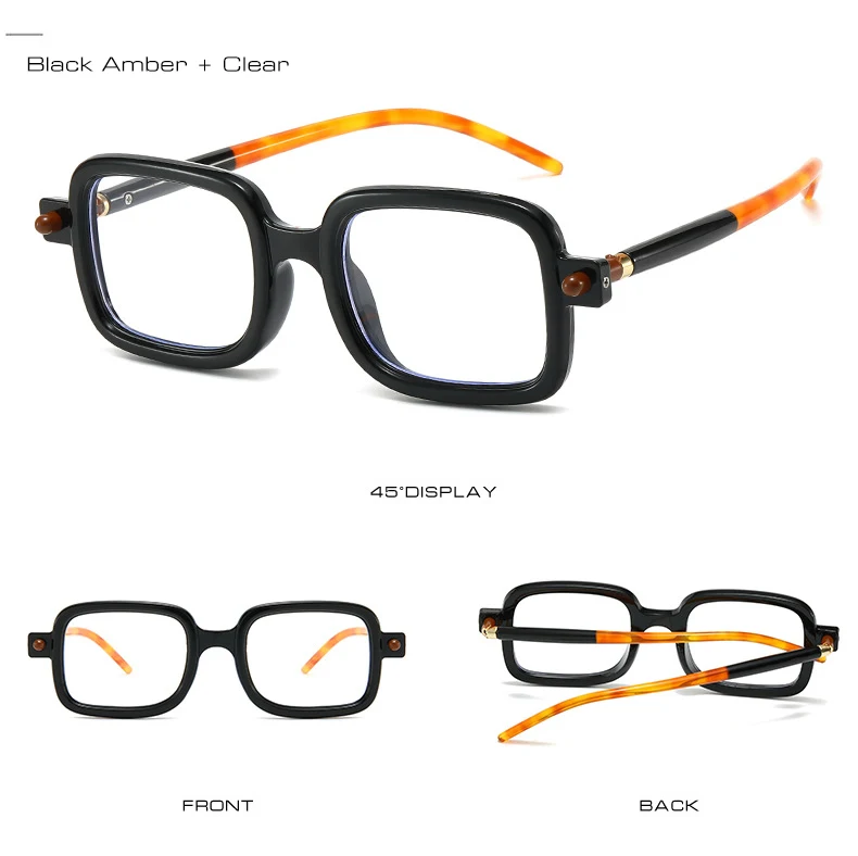 Lunettes Carrées noires | Sampa - 3