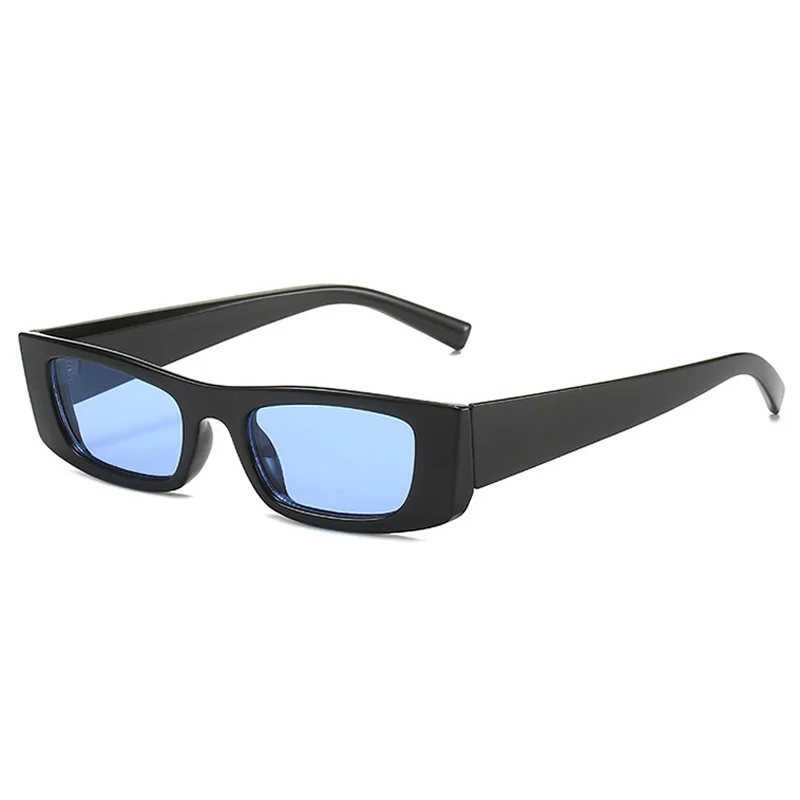 Lunettes de Soleil Rectangulaires bleues | Menala