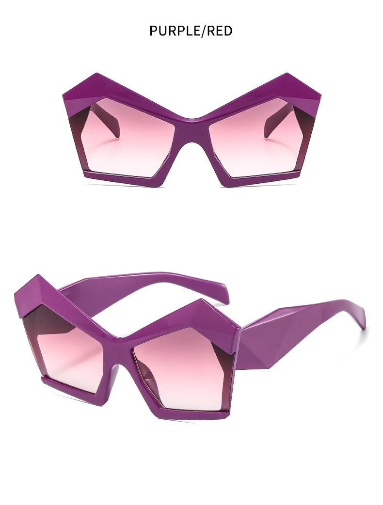 Lunettes de soleil oeil de chat oversize | Chicago - 15